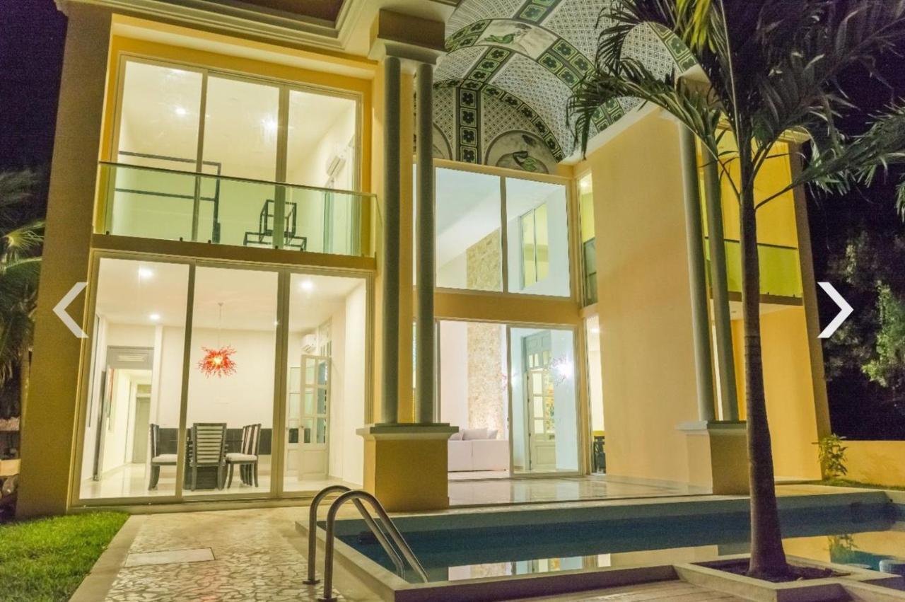 Hermosa Mansion En Puerto Aventuras Con Alberca Exterior photo