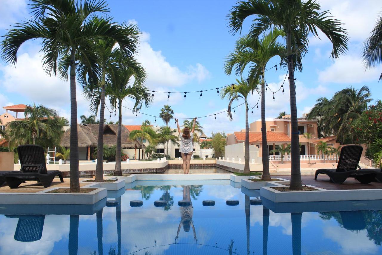 Hermosa Mansion En Puerto Aventuras Con Alberca Exterior photo